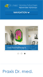 Mobile Screenshot of dr-mueschen.de